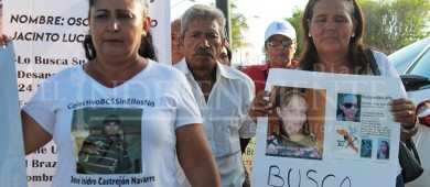 “Vivos se los llevaron, vivos los queremos” exigen familiares de desaparecidos en BCS