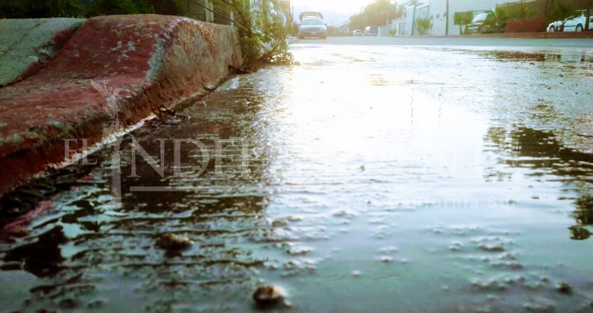 Durante tres días se ha desperdiciado en agua en colonia Las Veredas a causa de una fuga