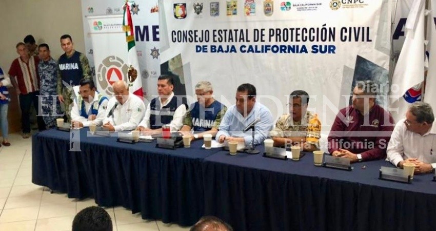 Ante amenaza por “Lorena”, suspenden clases también en La Paz 