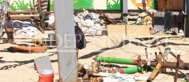 Tres heridos por colapso en construcción en El Médano de CSL