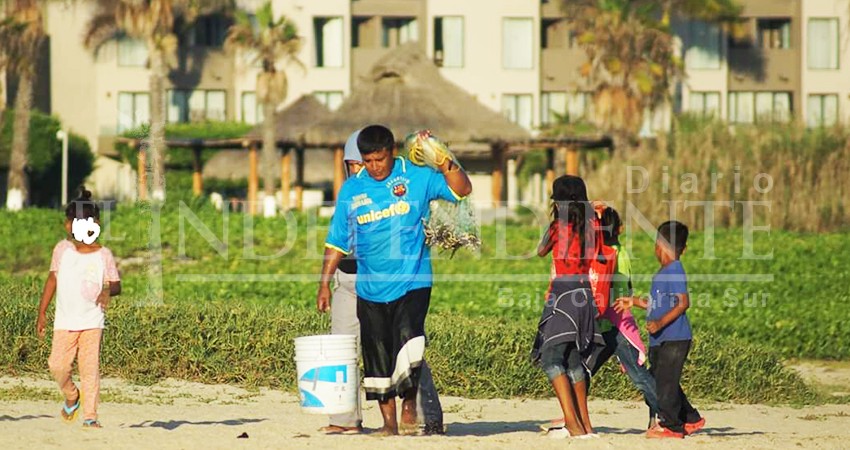 Reportan a ciudadanos pescando ilegalmente en el Estero de San José del Cabo