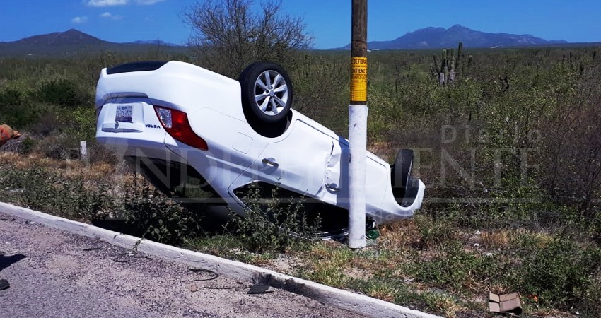 En menos de una semana, ocurre el 3er siniestro vehicular en carretera a Todos Santos 