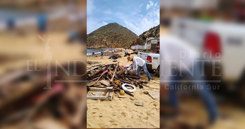 Tras el diluvio, voluntarios se sumarán a Zofemat en la limpieza de playas