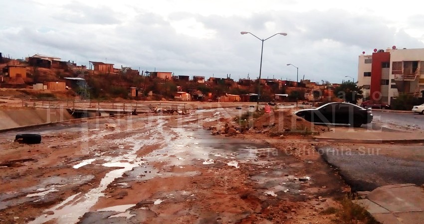 Chulavista, la colonia más afectada por las lluvias del domingo 