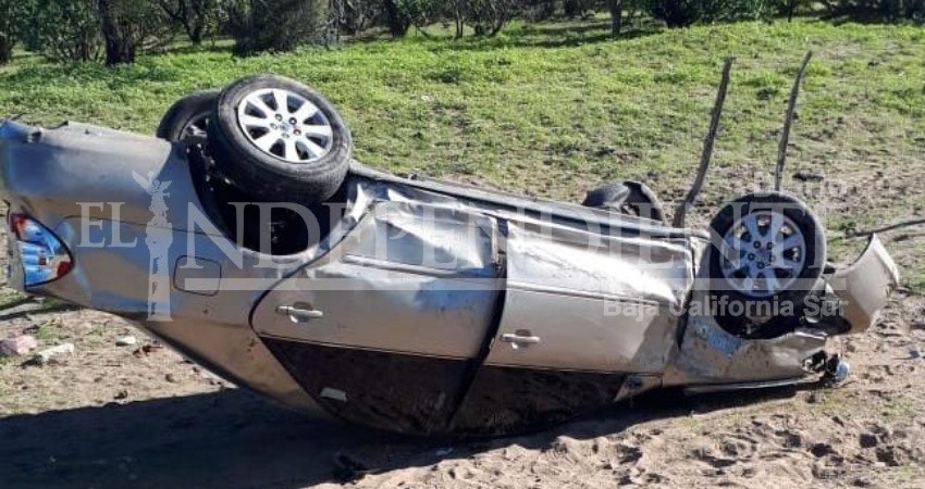 Perdió la vida tras volcarse el vehículo en el que viajaba con su amigo