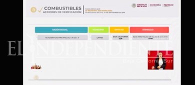 Única gasolinera en México que no permitió verificación está en La Paz