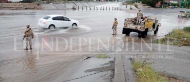 Activa Sedena Plan DN-III-E por lluvias en BCS
