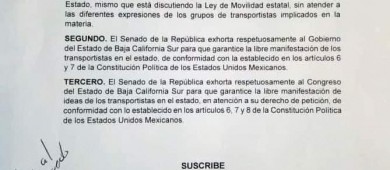 Pide Senadora de Morena al Gobernador Mendoza retirar a elementos estatales del congreso