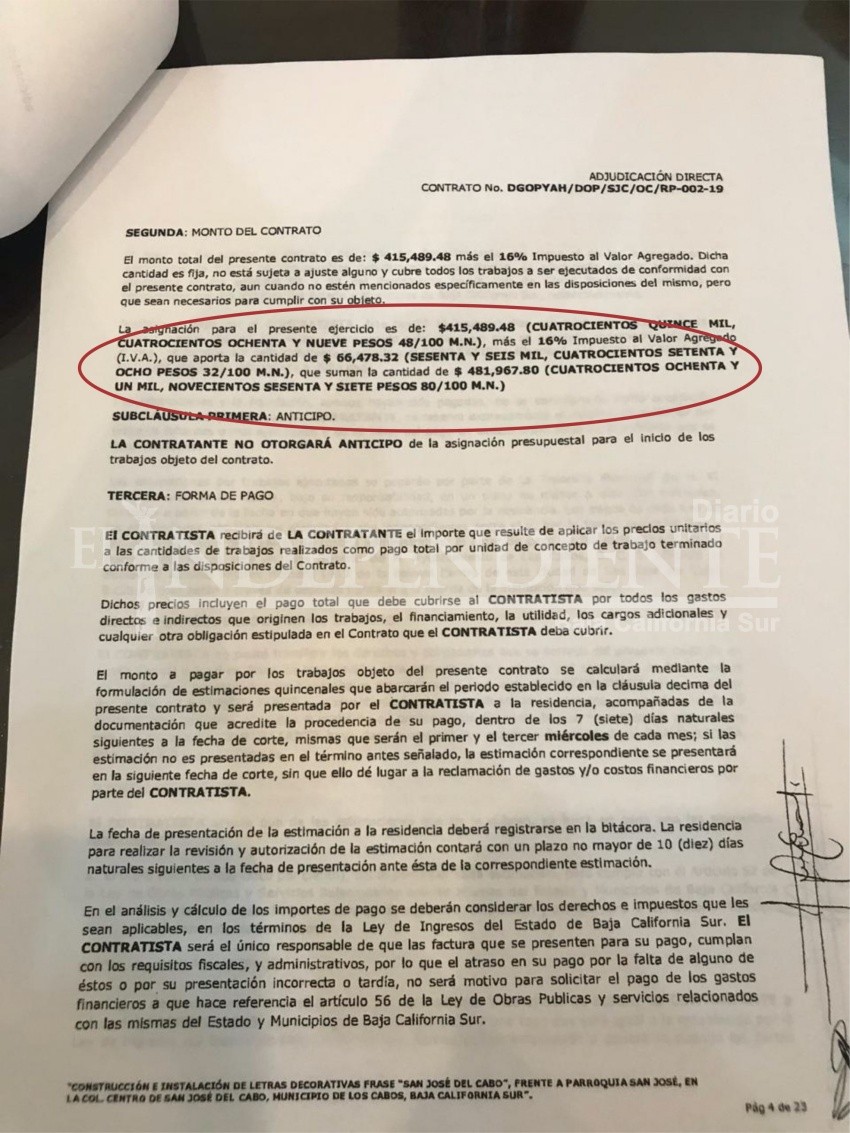 Casi medio millón de pesos, costaron las letras monumentales de SJC 