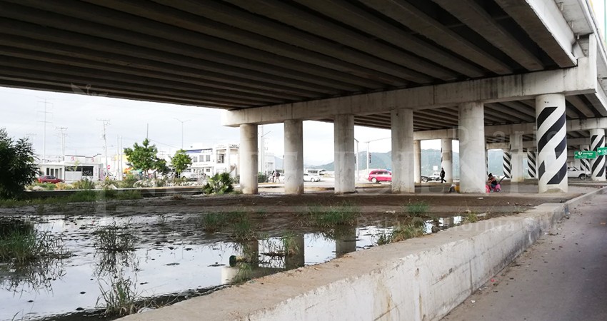 “Ceguera gubernamental” en CSL; enorme laguna de agua sucia y ninguna autoridad la ve