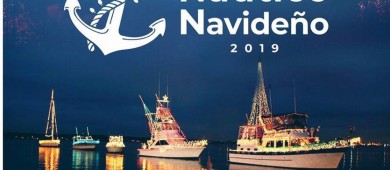 Todo listo para el desfile náutico navideño en el malecón de La Paz