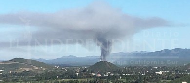 Piden solución a incendios frecuentes en el basurero de Todos Santos