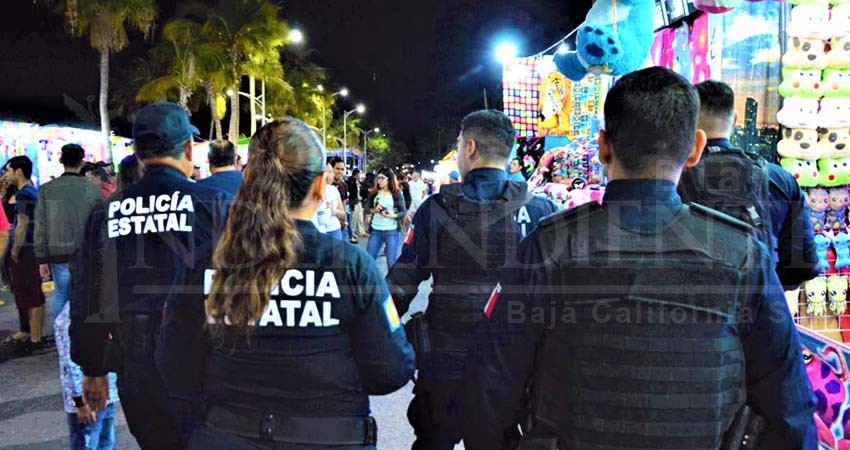 200 policías vigilarán el malecón durante el Carnaval La Paz