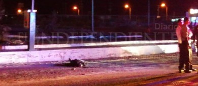 Un camión le aplastó la cabeza en Camino Real