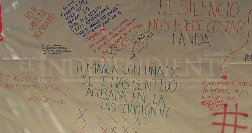 Denuncian acoso y temor a ser violentadas alumnas de la UPN en La Paz 