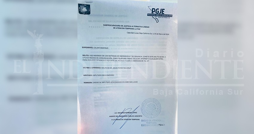 Lista la denuncia para castigar a quien difundió “fake news” sobre Coronavirus en Los Cabos