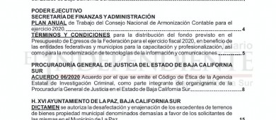 Publica Gobierno estatal otro nombramiento para minoría del Congreso BCS