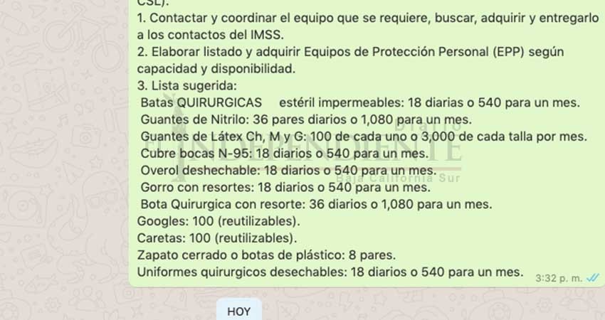 No descansan ciudadanos, trabajan en conseguir protección para médicos de Los Cabos 