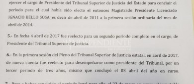 Por usurpación de funciones, denuncian penalmente al magistrado Gallo Rodríguez