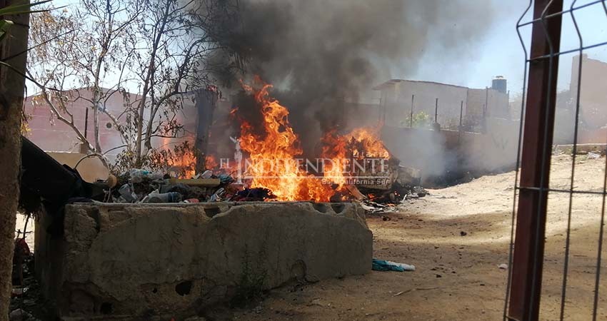 Altas temperaturas arrancan con incendios en Cabo San Lucas