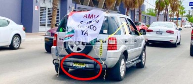 Marchan en La Paz y Los Cabos contra AMLO