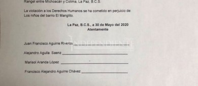 Denuncian al alcalde de La Paz por violar derechos humanos de niños del Manglito