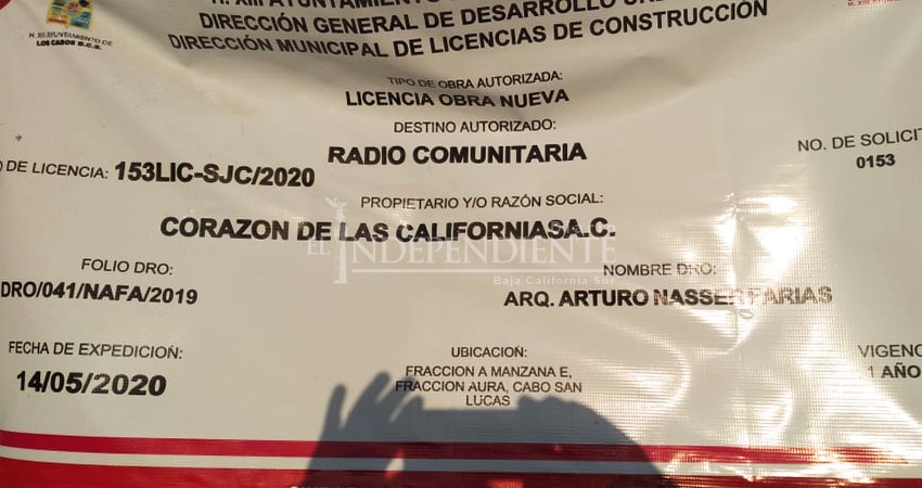Inconformes vecinos por construcción de antena de radio en fraccionamiento "Aura" en CSL