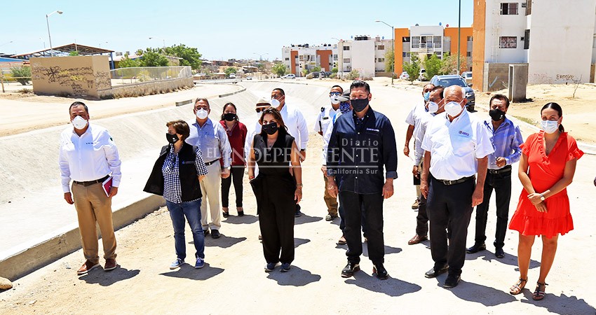  CONAGUA entrega canal pluvial en Chulavista  