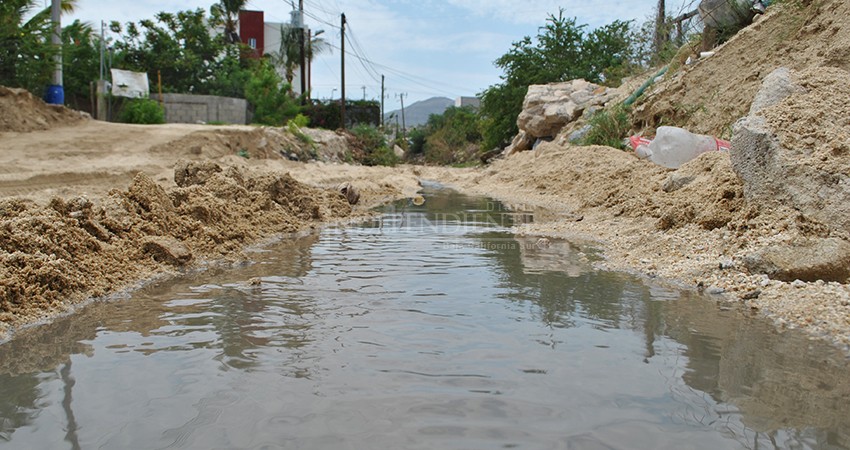 Grave contaminación por “arroyo” de aguas negras en el vado de Santa Rosa, denuncian vecinos  
