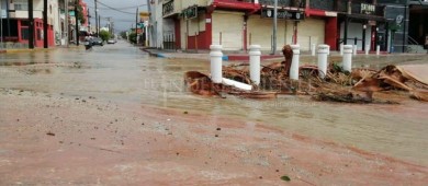 Colapsa drenaje del centro de CSL