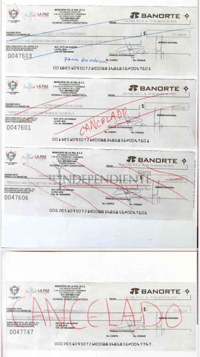 Se aumentaron el sueldo Alcalde de La Paz y regidores: Avilés Castro