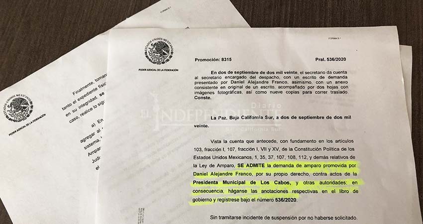 Ciudadano gana batalla legal al Ayto de Los Cabos 