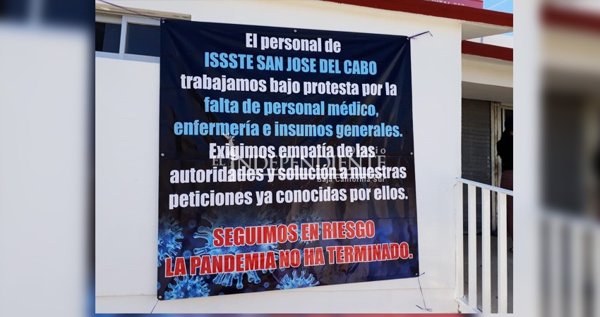 Personal protesta en ISSSTE. “Solo se aplica normatividad”: Subdelegación