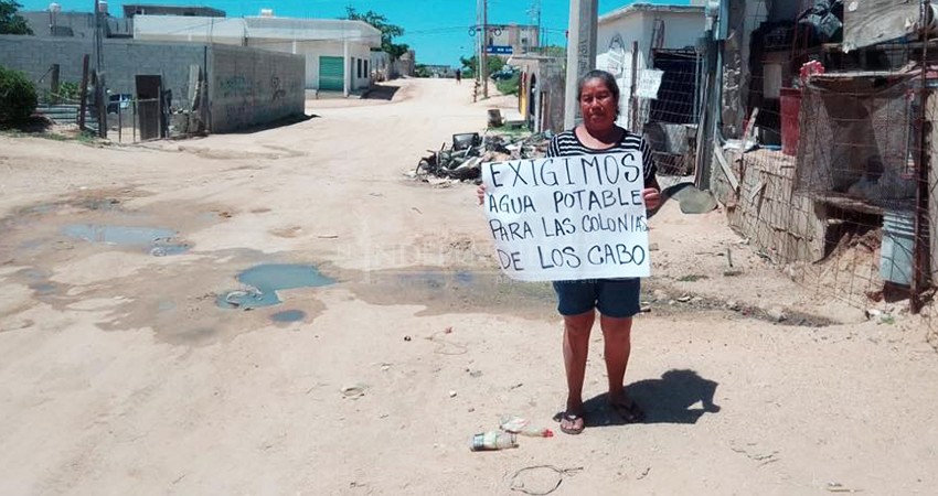 En Los Cabos, la gente grita por agua 