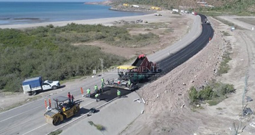 En diciembre finalizarán ampliación de la carretera a Pichilingue