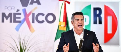 Presentan coalición 'Va por México' con PAN, PRI y PRD