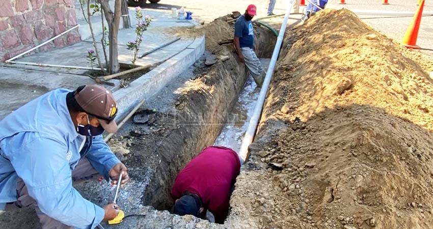 Vigila OOMSAPAS La Paz calidad del agua en la zona centro