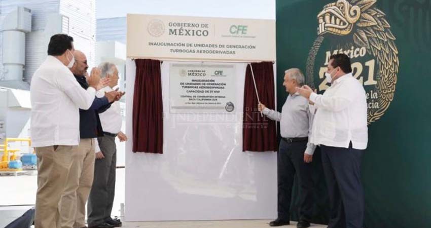 Confirma AMLO que CFE comprará Gas Natural para operar en BCS: “Se acabaron los apagones”