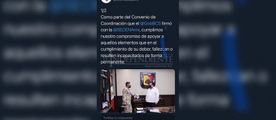 ¿Y a nosotros?: elementos de seguridad cuestionan al gobernador construcción militar de unidad habitacional