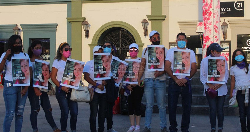 Amigos de Monserrat, piden justicia por su posible caso de feminicidio 