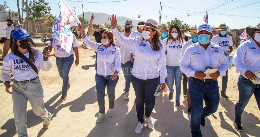 Esta alianza es por los que están cansados de los gobiernos ineptos: Lupita Saldaña  
