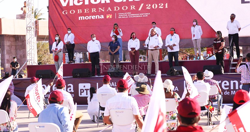 No nos dejemos de los “enguayaberados”; tienen abandonadas las comunidades: Víctor Castro