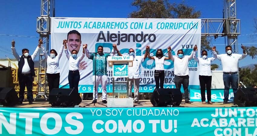 "No más familias poderosas y partidos que se queden con el dinero del pueblo": Rojas 
