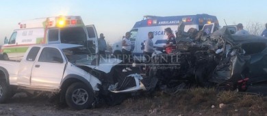 Miércoles trágico: cuatro decesos en accidentes viales en La Paz y Comondú