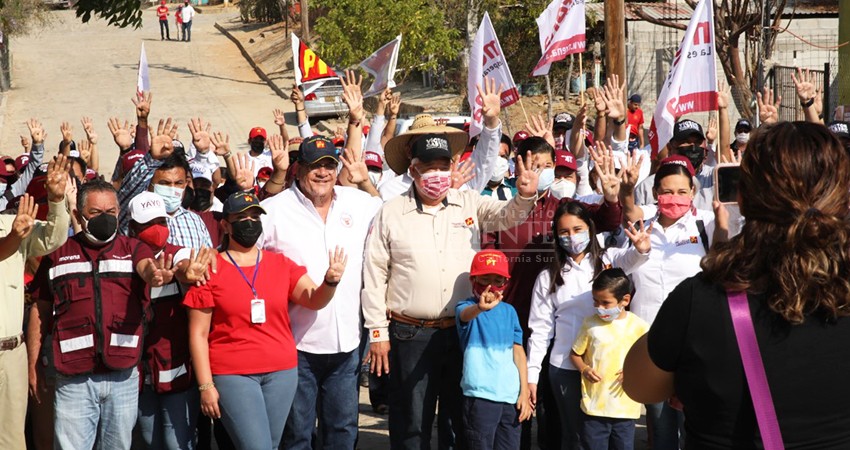 Con el gobierno estatal de Morena las comunidades rurales saldrán del olvido: Castro Cosío