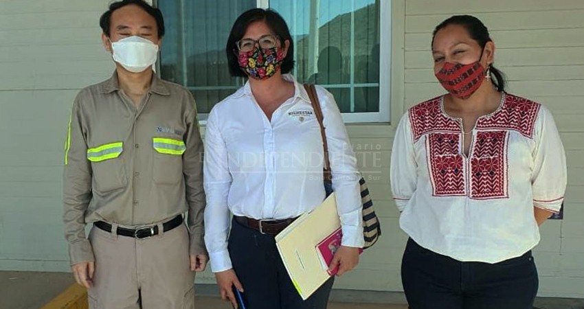 Secretaria de Medio Ambiente se reúne con empresarios y trabajadores de El Boleo Secretaria de Medio Ambiente se reúne con empresarios y trabajadores de El Boleo