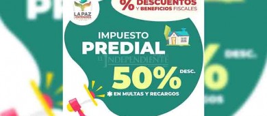 Inicia programa de descuentos en servicios e impuestos del Ayuntamiento de La Paz
