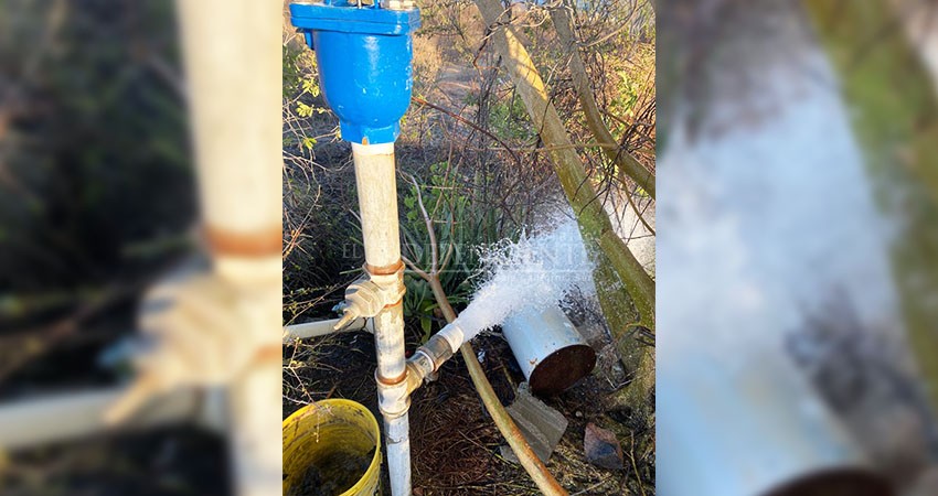 Continúa el desperdicio de agua en colonia El Tezal 