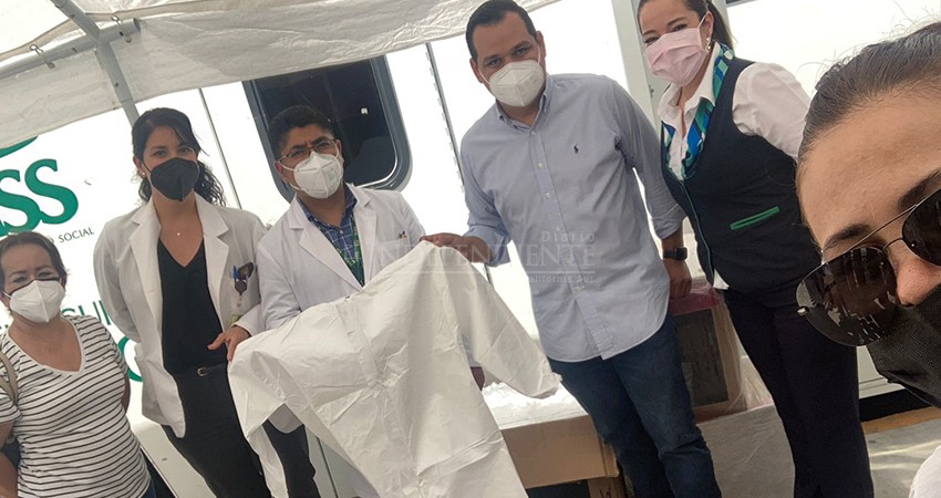 Alcalde electo de Los Cabos contribuye con el personal médico para hacerle frente a la pandemia