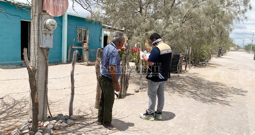 Avanza regularización de tierra en Las Pocitas y San Evaristo